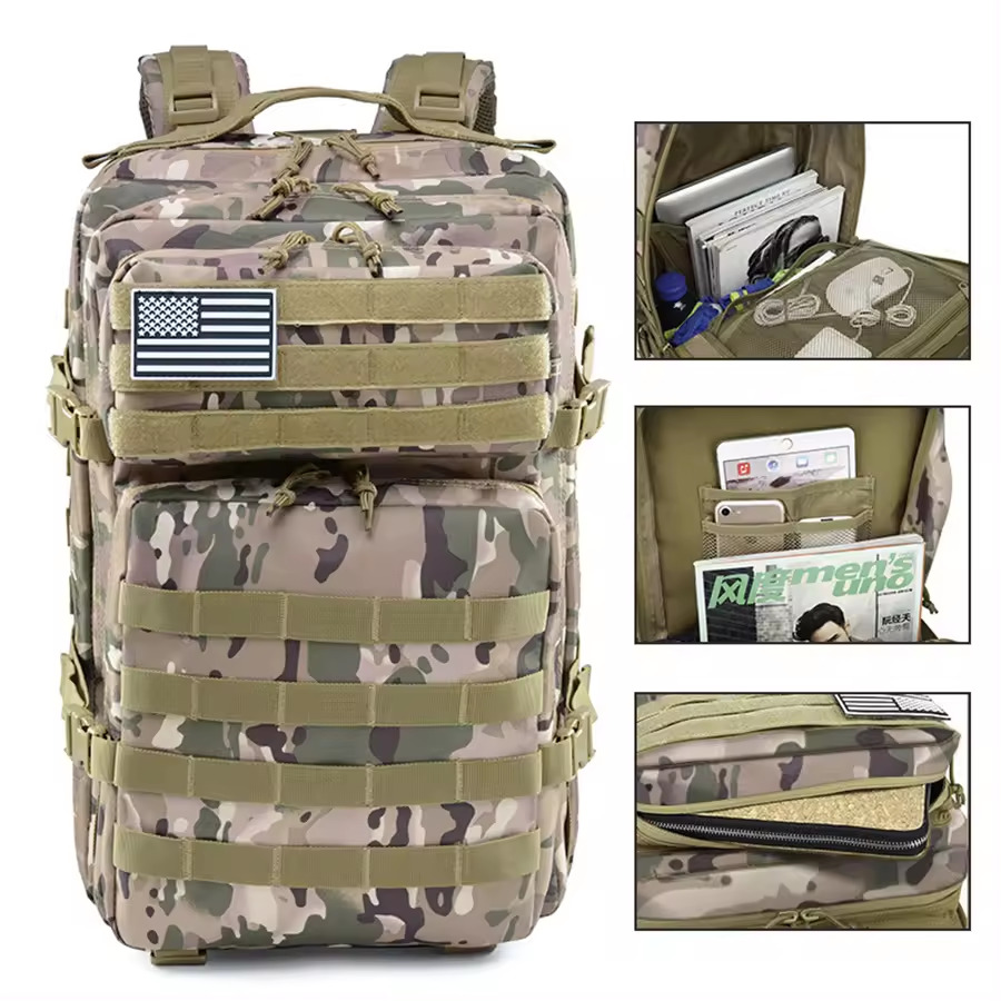 Camping Hiking  Military Tactical Backpack